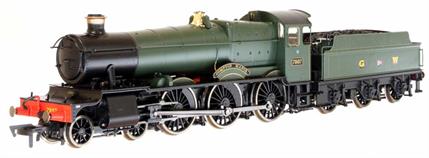 Model announced 2020New and highly detailed model of the GWR 78xx Manor class of 'light' 4-6-0 locomotives produced by CB Collett in the 1930s for service on routes where the Hall class was prohibited.Model finished as 7807 Compton Manor in 1942 onwards GWR express passenger green livery lettered G W with the company crest between.