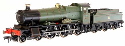 Model announced 2020New and highly detailed model of the GWR 78xx Manor class of 'light' 4-6-0 locomotives produced by CB Collett in the 1930s for service on routes where the Hall class was prohibited.Model finished as 7810 Draycott Manor in British Railways lined green livery with the small lion over wheel emblem.