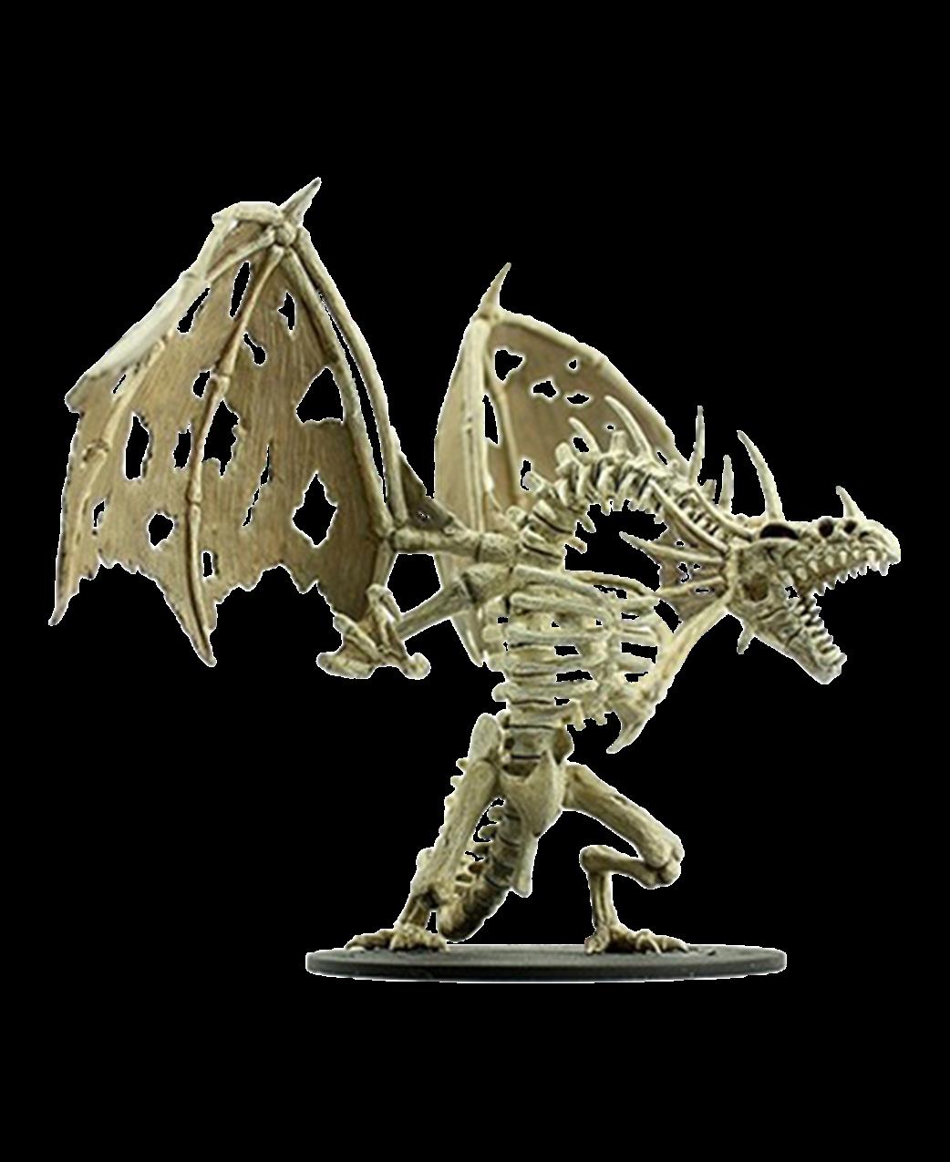 Wizkids  90039 Gargantuan Skeletal Dragon: Pathfinder Deep Cuts Unpainted Miniatures