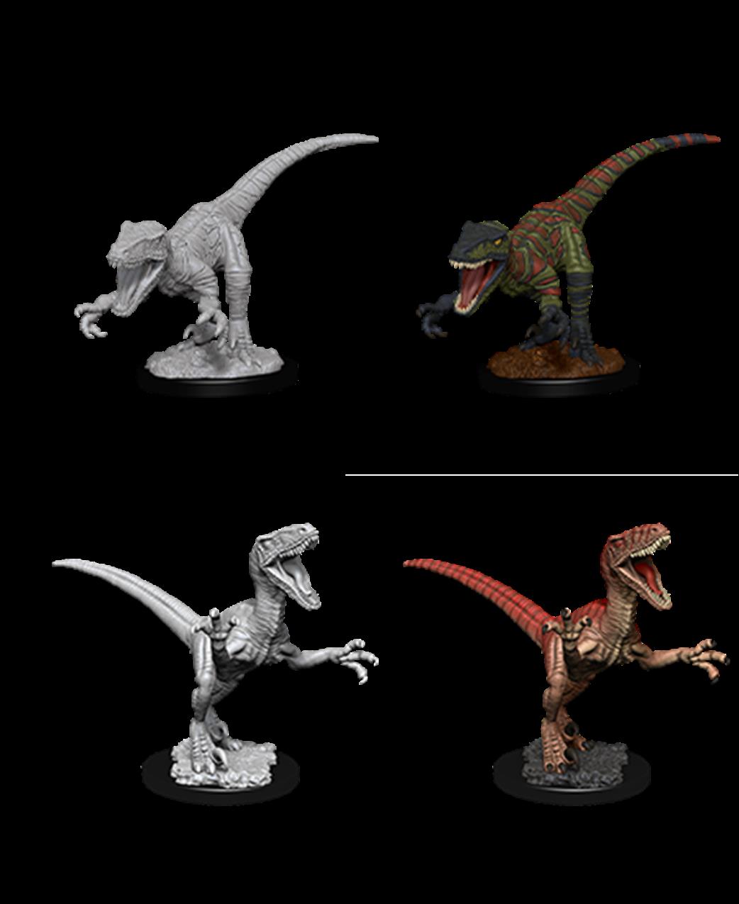 Wizkids  90047 Raptors Deep Cuts Unpainted Miniatures