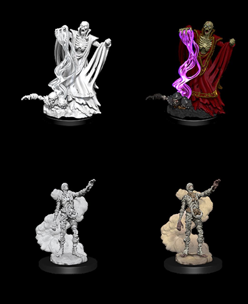 Wizkids  90020 Lich & Mummy D&D Nolzur's Marvelous Unpainted Miniatures