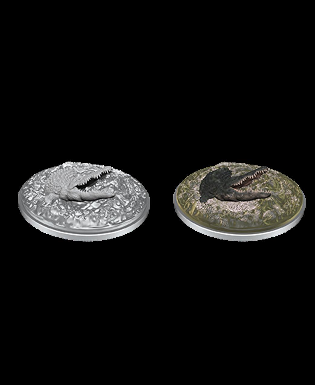 Wizkids  90051 Crocodile: D&D Nolzur's Marvelous Unpainted Miniatures