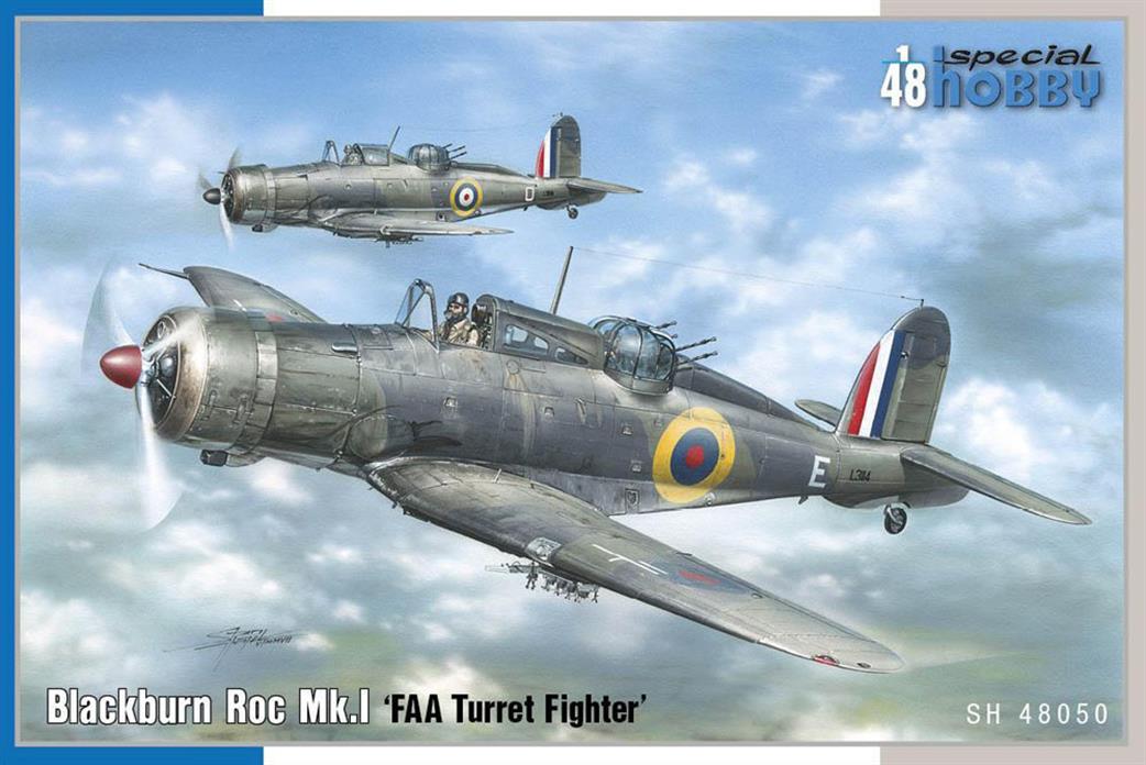 Special Hobby 1/48 SH48050 Blackburn Roc Mk1 FAA Turret Fighter Kit