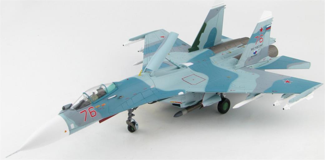 Hobby Master HA6011 Su-27SM Flanker B Mod. I Red 76 Russian Air Force 2016 1/72