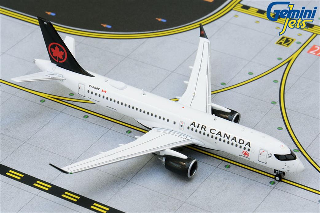 Gemini Jets 1/400 GJACA1733 AIR CANADA A220-300 C-GROV