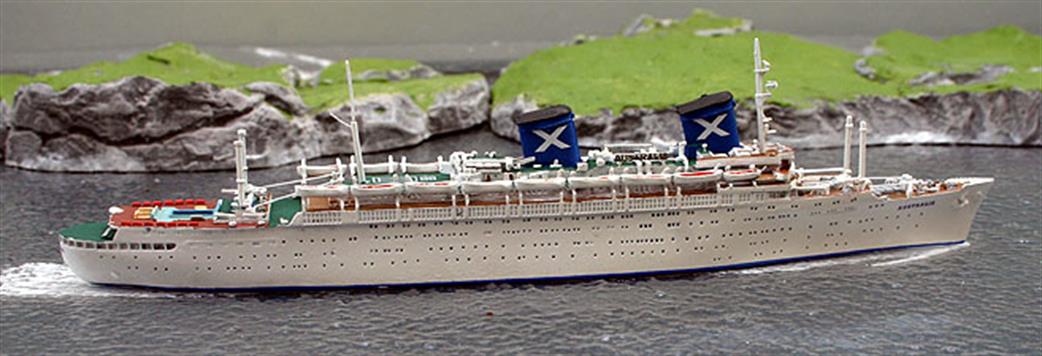 Risawoleska 1/1250 Ri236 Australis ex-America Chandris Line in 1965