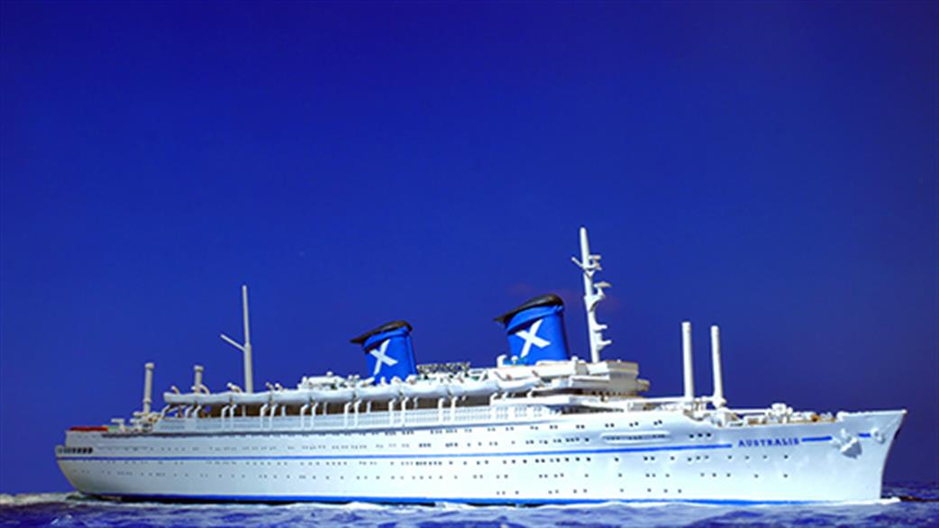Risawoleska 1/1250 Ri236a Australis ex-America of Chandris Lines in 1967