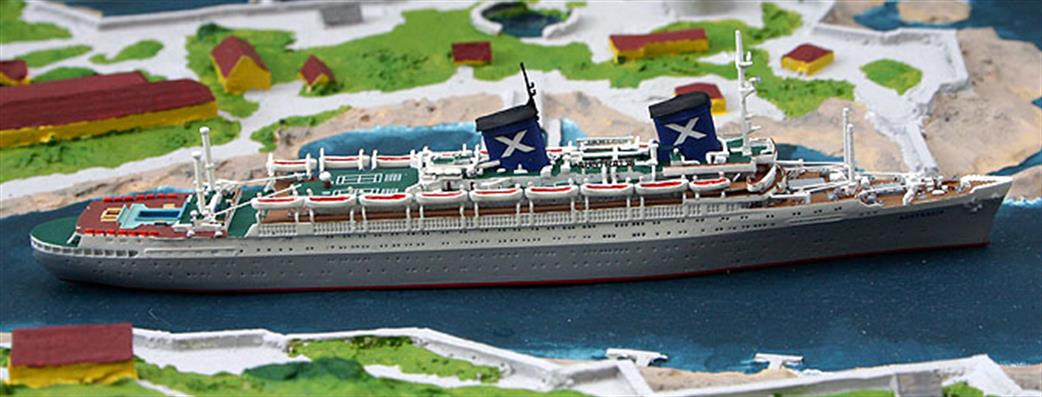 Risawoleska 1/1250 Ri236d Australis a Chandris Line liner in 1977