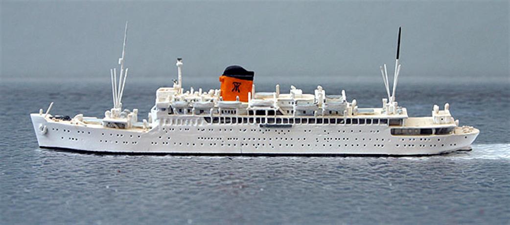 Solent Models SOM 18a Atlantica a Greek liner of Typaldos Lines 1964-67 1/1250