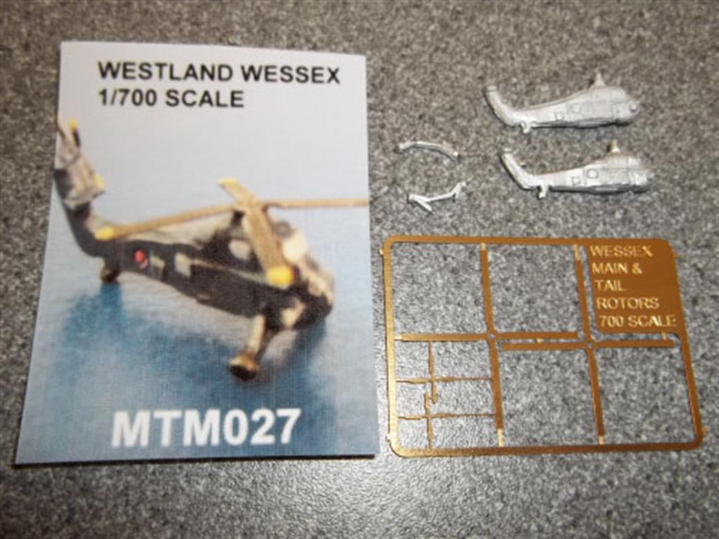MT Miniatures MTM027 Wessex Helicopter Model Pack of 2 1/700