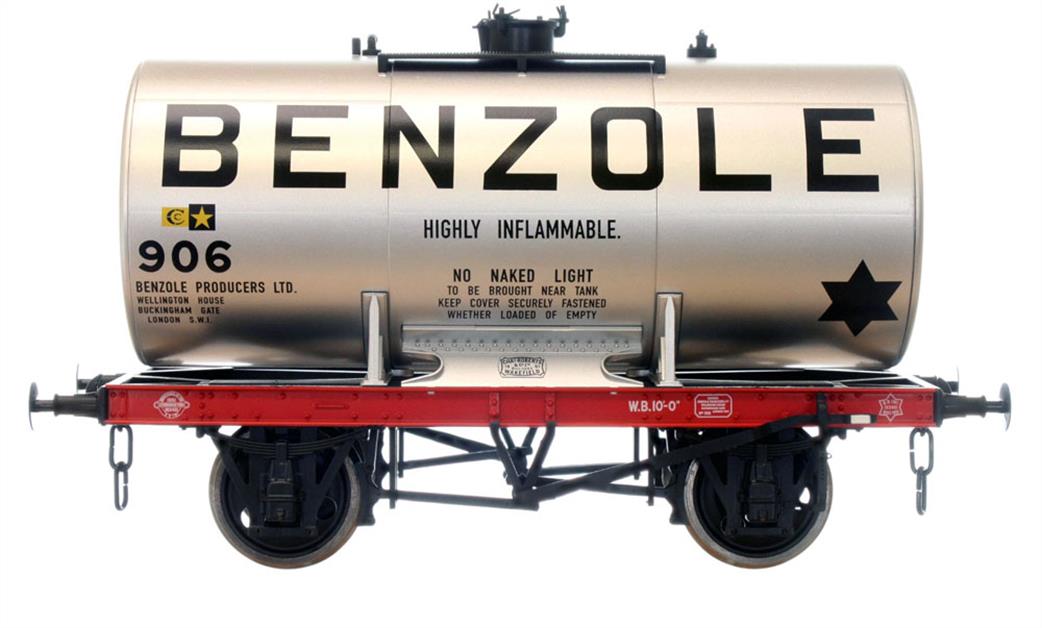 Dapol 7F-062-003 Benzole Class A Anchor Mounted Oil Tank Wagon 906 O Gauge