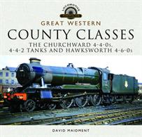 Great Western County Classes Reference book by David Maidment e Churchward 4-4-0s, 4-4-42 Tank and Hawksworth 4-6-0s.Hardback. 226pp. 25cm by 24cm.Pages: 224Illustrations: 200