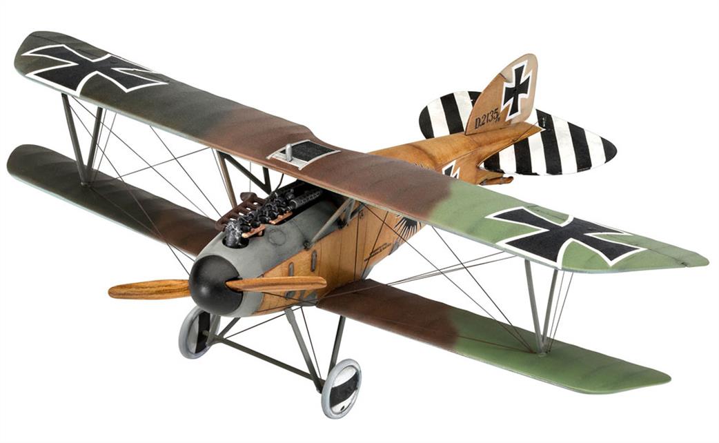 Revell 1/48 64973 Albatross DIII German WW1 Fighter Aircraft starter kit