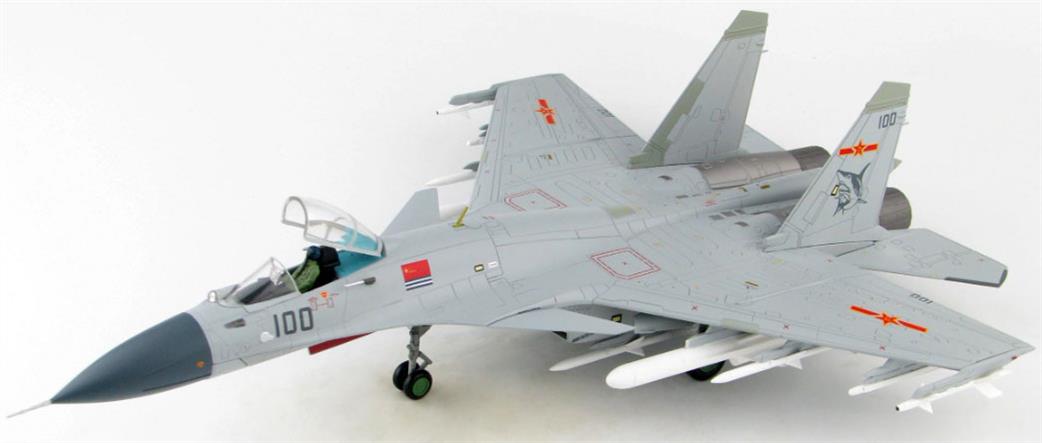 Hobby Master 1/72 HA6405 J-15 Flying Shark No.100 PLANAF 2015