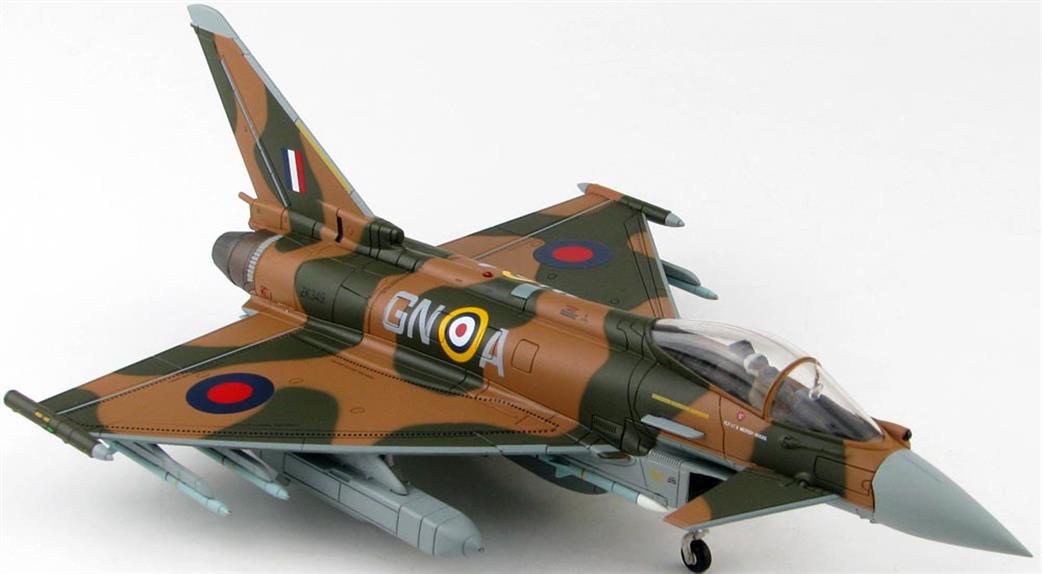 Hobby Master 1/72 HA6607 Eurofighter Typhoon Battle of Britain 75th Anniversary ZK349 RAF 2015 Full Loaded Version