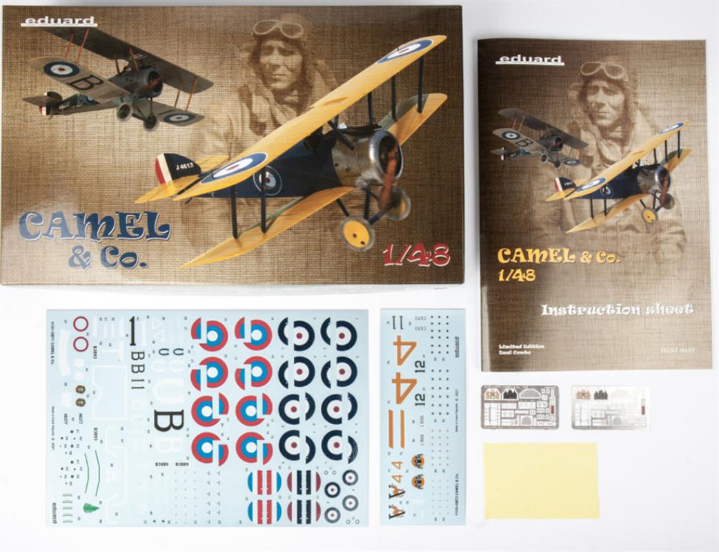 Eduard 11151 Camel & Co Dual Combo Plastic Kit 1/48