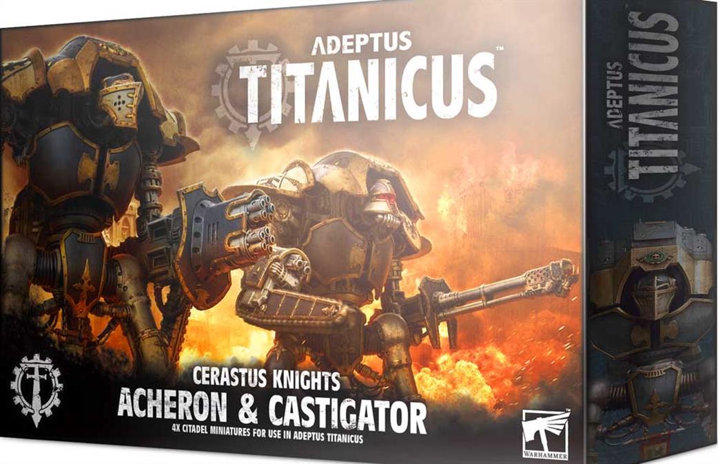 Games Workshop  400-37 Adeptus Titanicus Cerastus Knights Acheron & Castigator