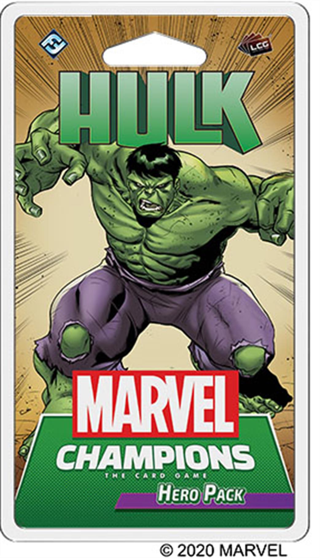 Fantasy Flight Games  MC09 Hulk Hero Pack for Marvel Champions The Card Game