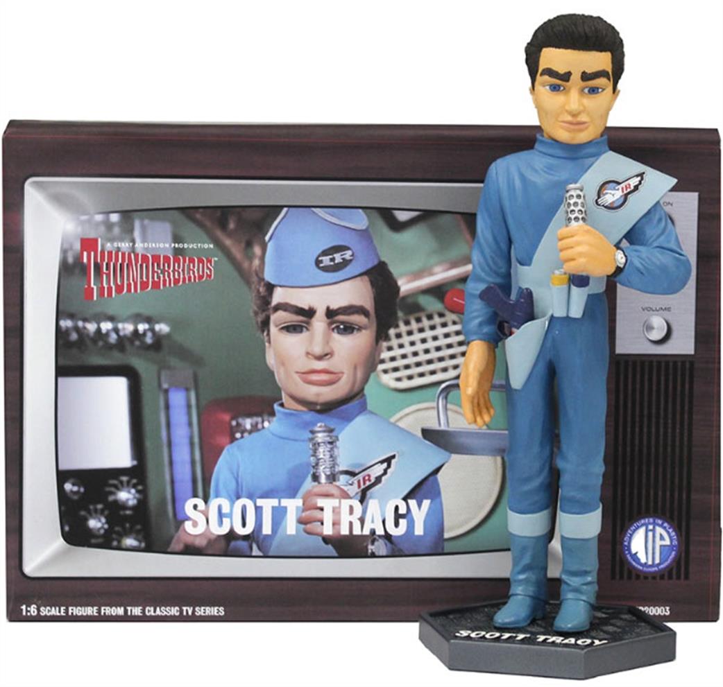 Adventures in Plastic AiP 1/6 AIP20003 Scott Tracy from Thunderbirds Hand Painted Resin Figure