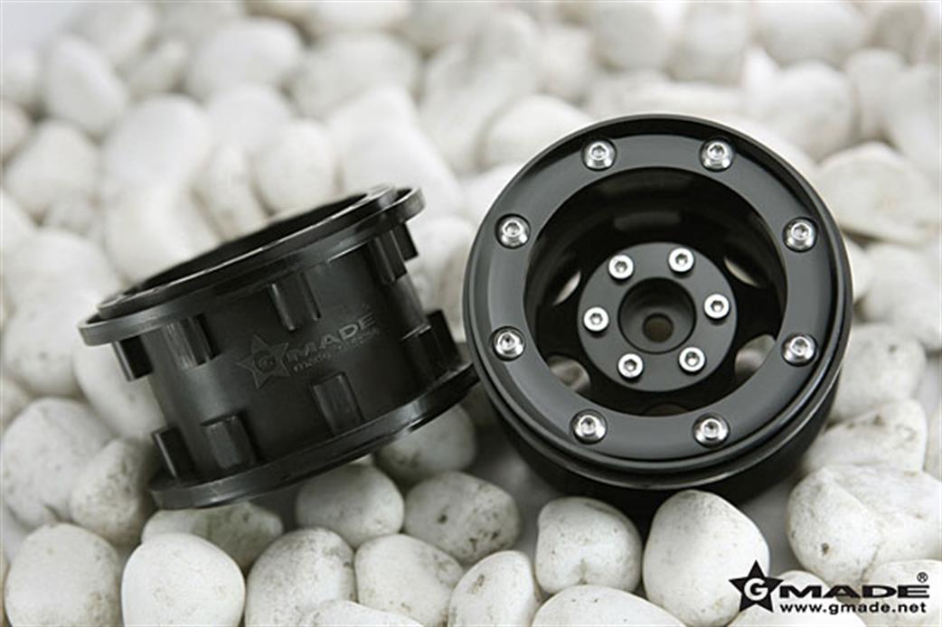 GMade  GM70021 2.2 GT beadlock Wheel (Black)