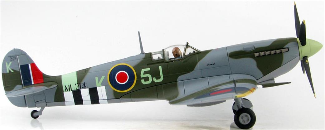 Hobby Master 1/48 HA8320 Spitfire Mk.IXc ML214, Sqn. Ldr. Johnny Plagis, 126 Squadron,  RAF Harrowbeer Devon, Oct 1944