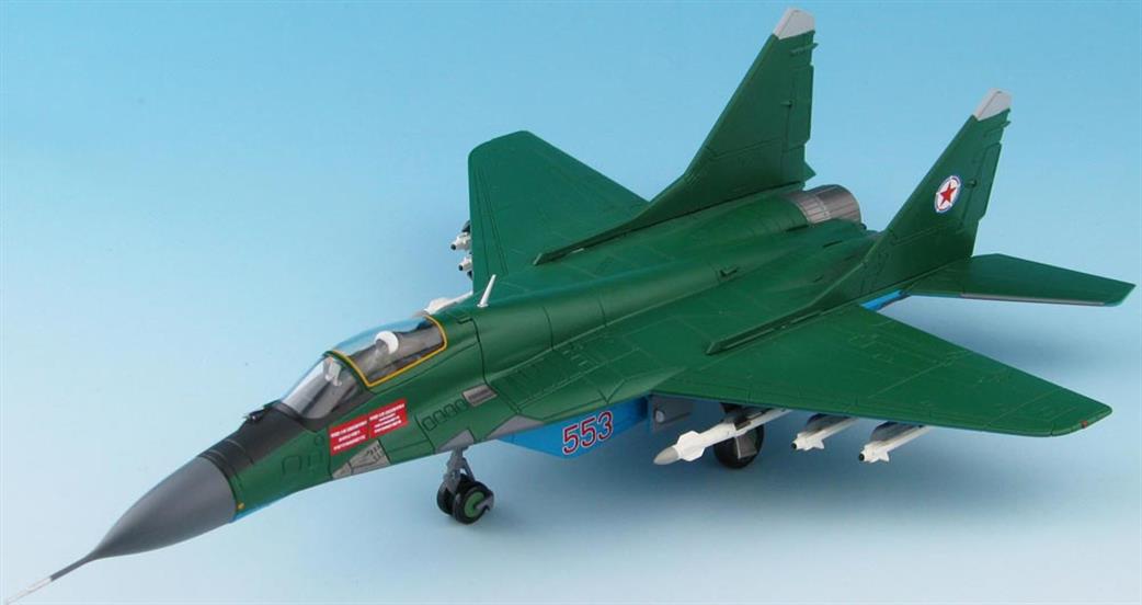 Hobby Master 1/72 HA6505 MIG-29A Fulcrum 553, North Korea Air Force, early 2012