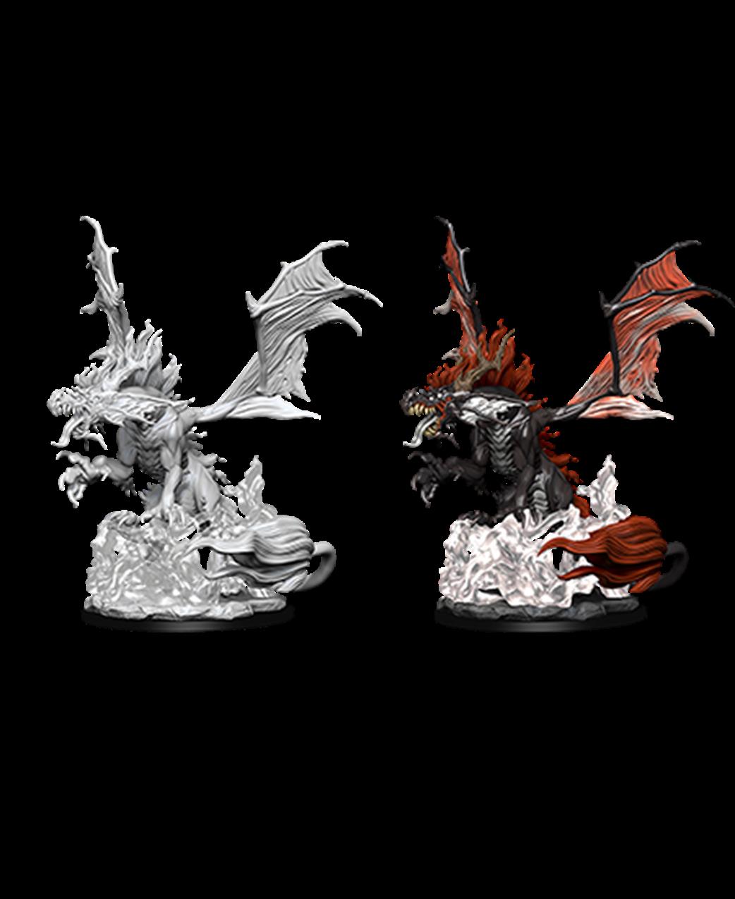 Wizkids  90095 Nightmare Dragon: Pathfinder Deep Cuts Unpainted Miniatures