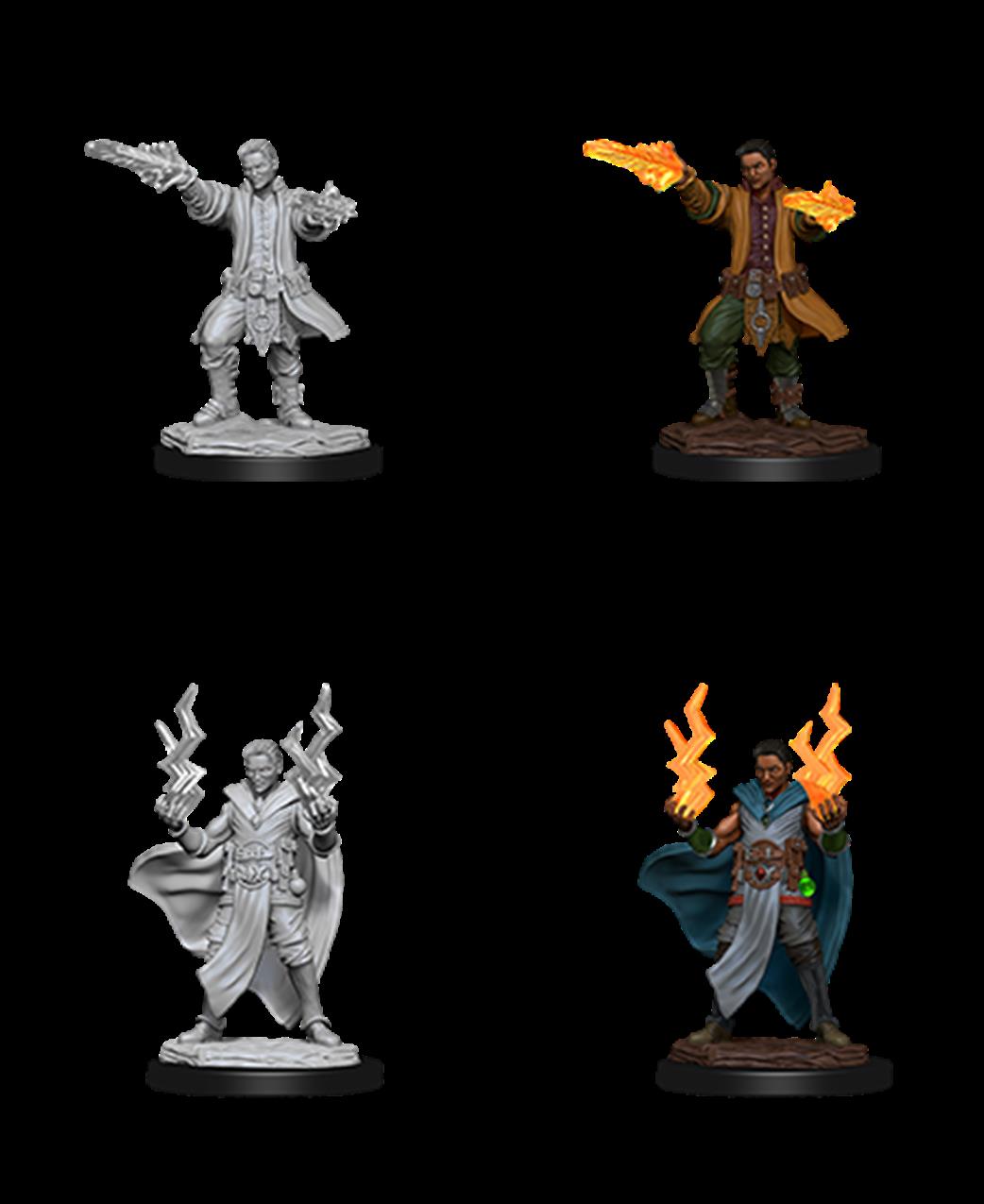 Wizkids  90053 Male Human Sorcerer: D&D Nolzur's Marvelous Unpainted Miniatures