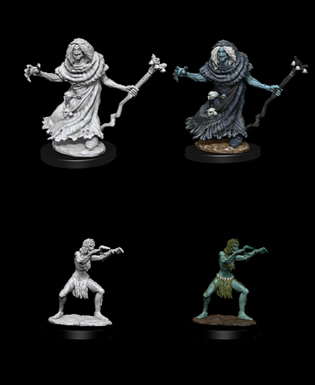 Wizkids  90072 Sea Hag & Bheur Hag: D&D Nolzur's Marvelous Unpainted Miniatures