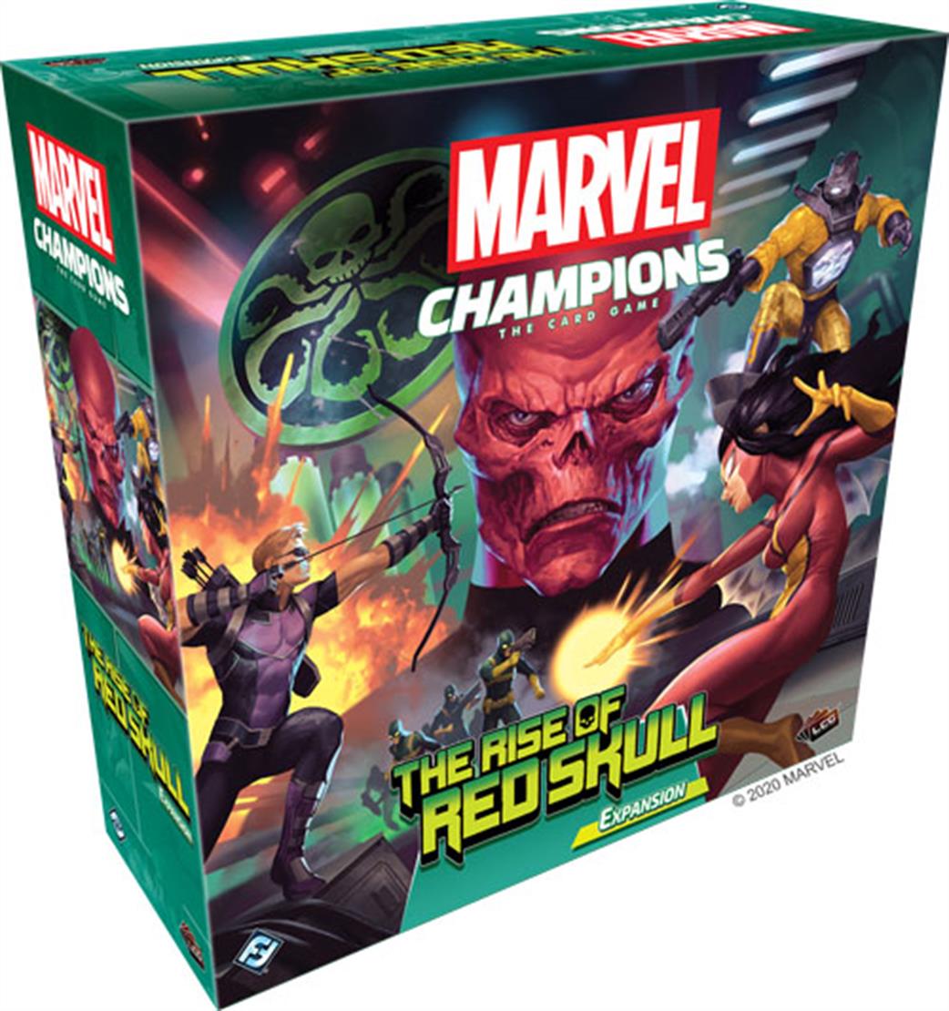 Fantasy Flight Games  MC10 The Rise of Red Skull Expansion for Marvel Champions The Card Game