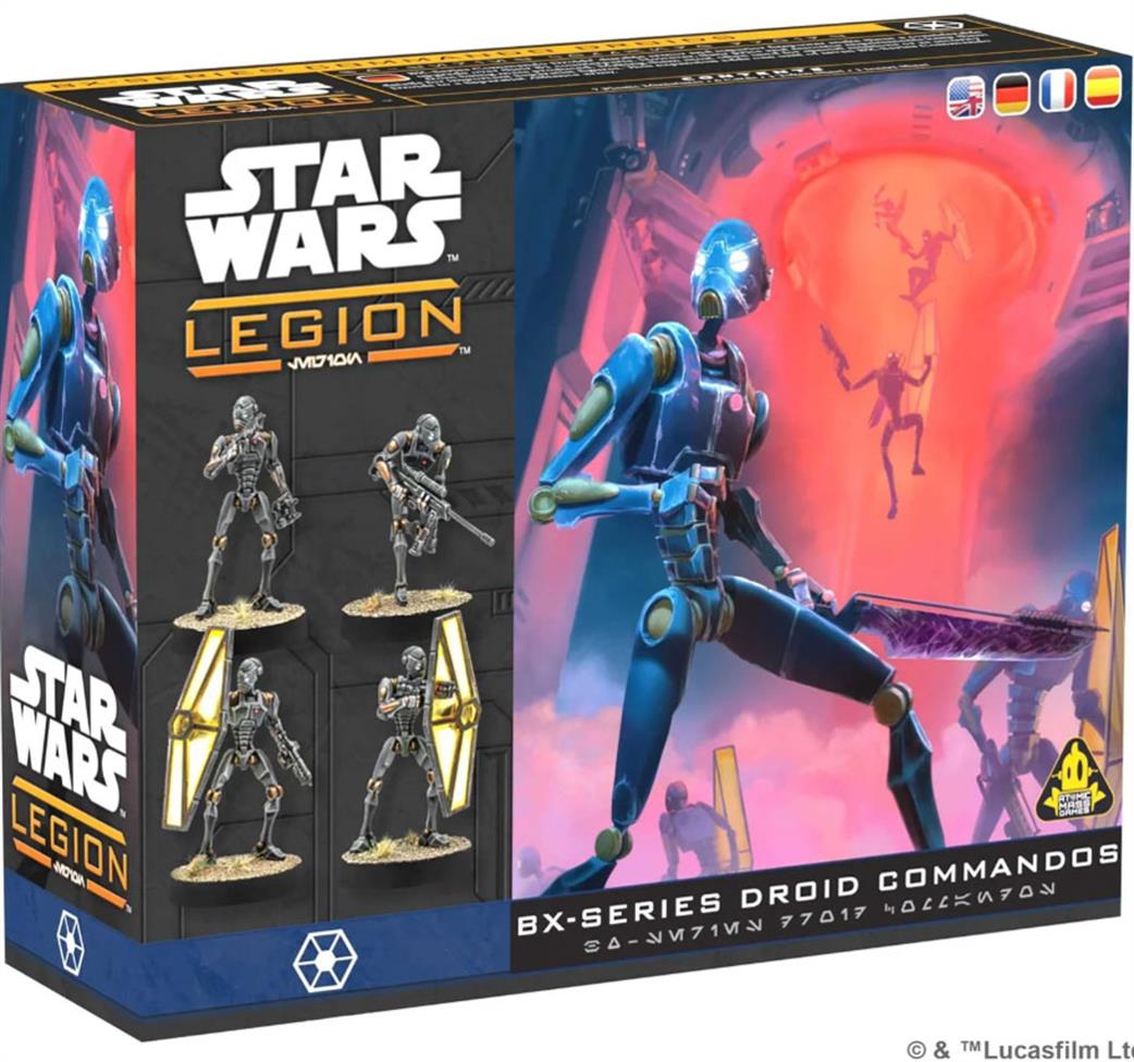 Atomic Mass Games  SWQ52 BX-Series Droid Commandos Unit Expansion for Star Wars Legion