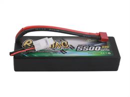 Bashing 5500mah 2S 7.4V 50C Hard Case Lipo Stick Battery Pack