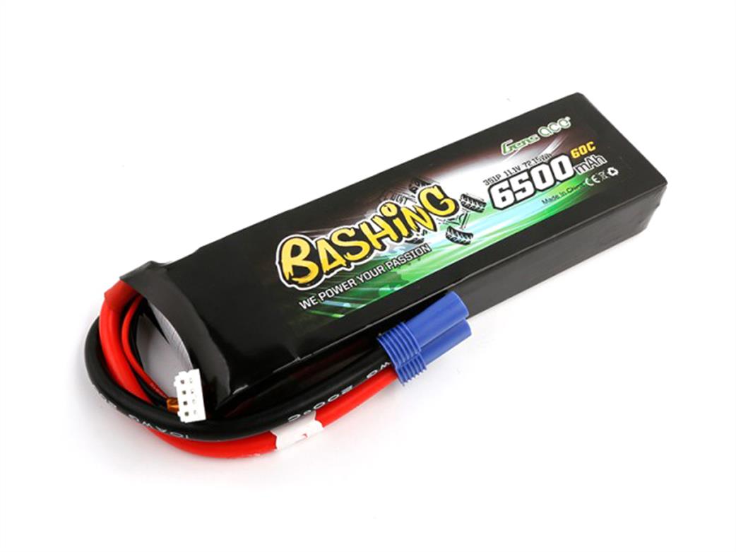 Bashing  gc3s6500-60e5 6500mah 3S 11.1V 60C Hard Case Lipo Stick Battery Pack