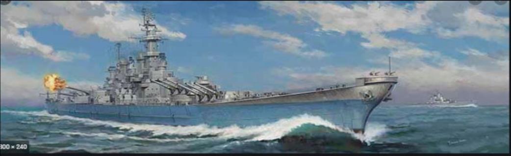 Very Fire 1/700 VF700902 USS Louisiana US Navy Battleship Kit