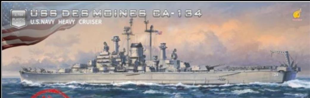 Very Fire 1/700 VF700907 USS Des Moines US Navy Battleship Kit