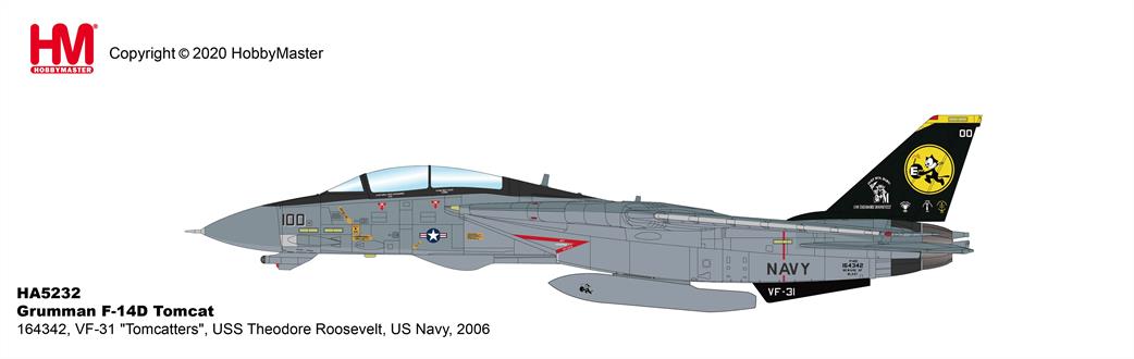 Hobby Master 1/72 HA5232 Grumman F-14A Tomcat