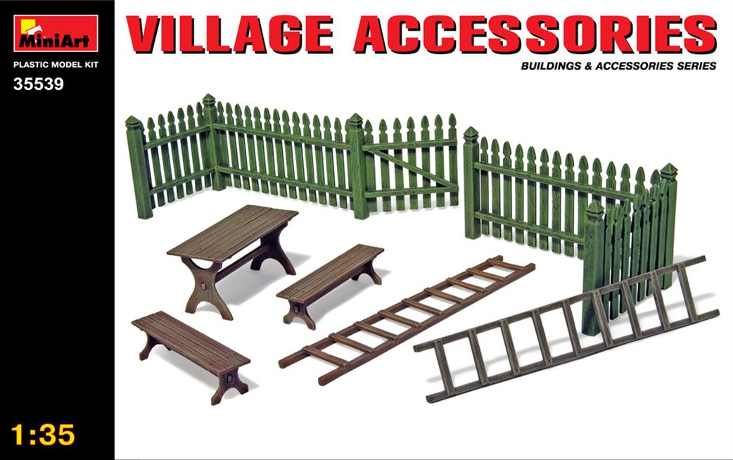 MiniArt 1/35 35539 Village Accessories