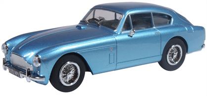 Oxford Diecast 43AMDB2005 Aston Martin DB2 MkIII Saloon Elusive Blue