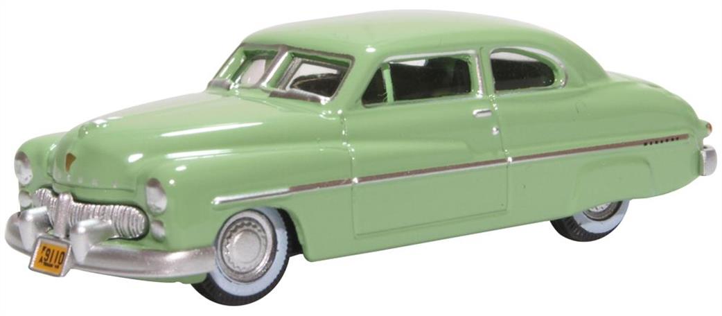 Oxford Diecast 1/87 87ME49008 Mercury Monarch 1949 Calcutta Green