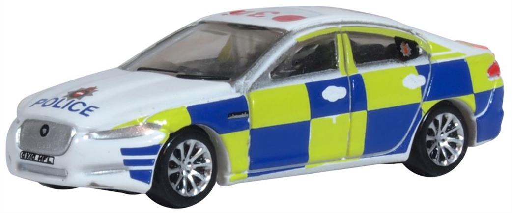 Oxford Diecast NXF008 Jaguar XF Police 1/148