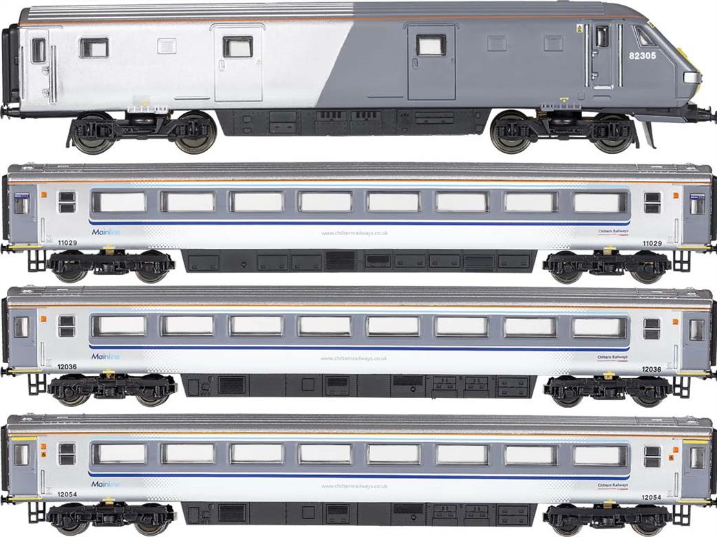 Dapol N 2D-017-101 Chiltern Railways 8 Coach Train Pack with Slam Door Coaches and DVT