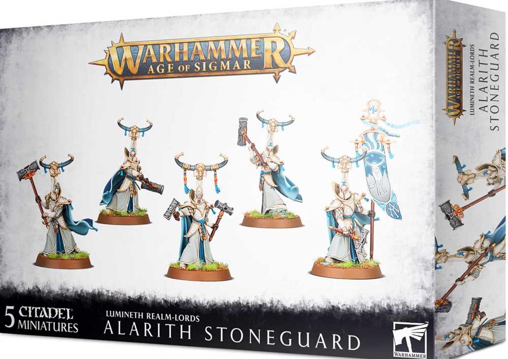 Games Workshop 87-54 Lumineth Realm-Lords Alarith Stoneguard
