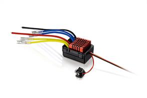 HOBBYWING QUICRUN 0880 DUAL MOTOR BRUSHED ESC (80A) WPROOF TWO SETS OF OUTPUT WIRES