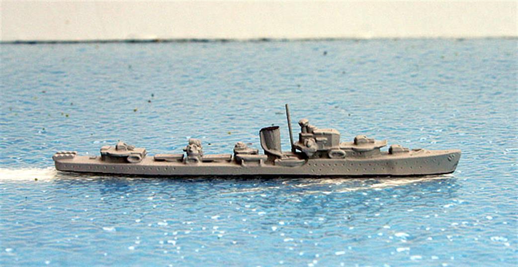 Secondhand Mini-ships 1/1250 Ensign M24 J-class or early K-class British destroyer 1939