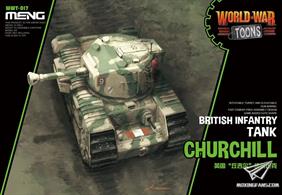  Meng WWT-017 World War Toon Churchill British Infantry Tank Kit 