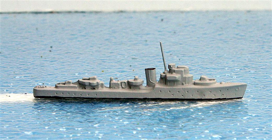 Secondhand Mini-ships 1/1250 Ensign M11 Hunt-class, type II British escort destroyer in WW2