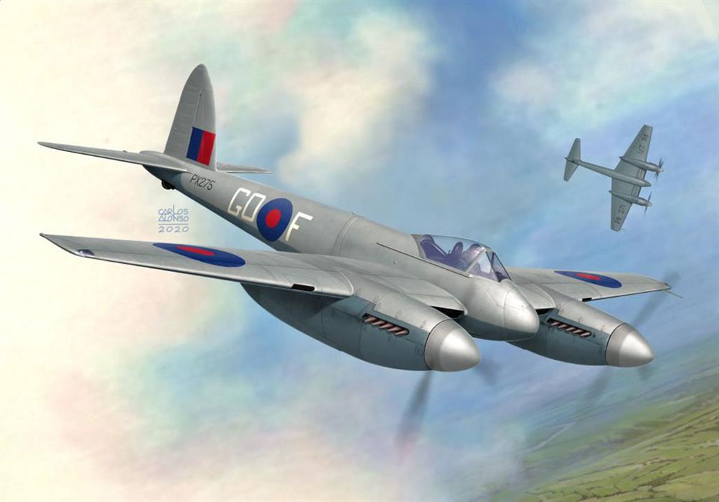 AZ Model 1/72 7651 DH-103 Hornet F Mk1/F.1 Plastic kit