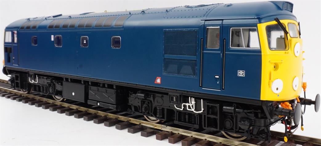 Heljan O Gauge 2677 Class 26 BR Blue Full Yellows Early Version #5338