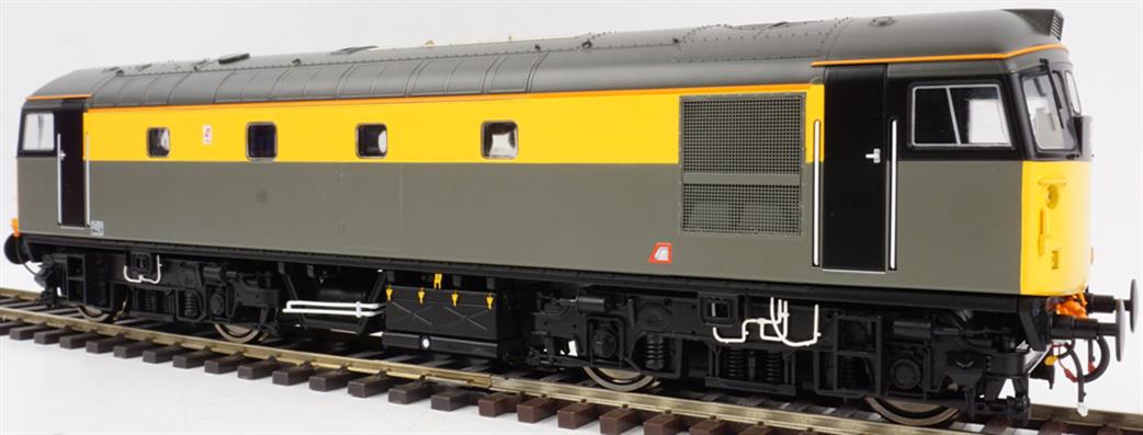 Heljan 2682 Class 26 Dutch Grey/Yellow Unnumbered O Gauge