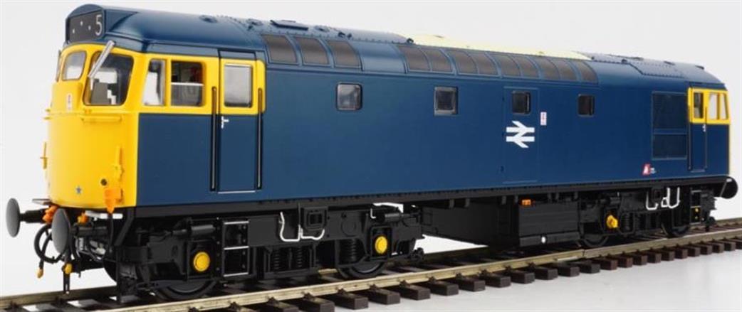 Heljan O Gauge 2773 Class 27 BR Blue Full Yellows (Non-boilered) Unnumbered